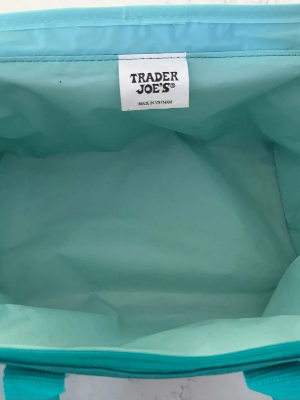 TWO Trader Joe’s Mini insulated bag - Green / Teal